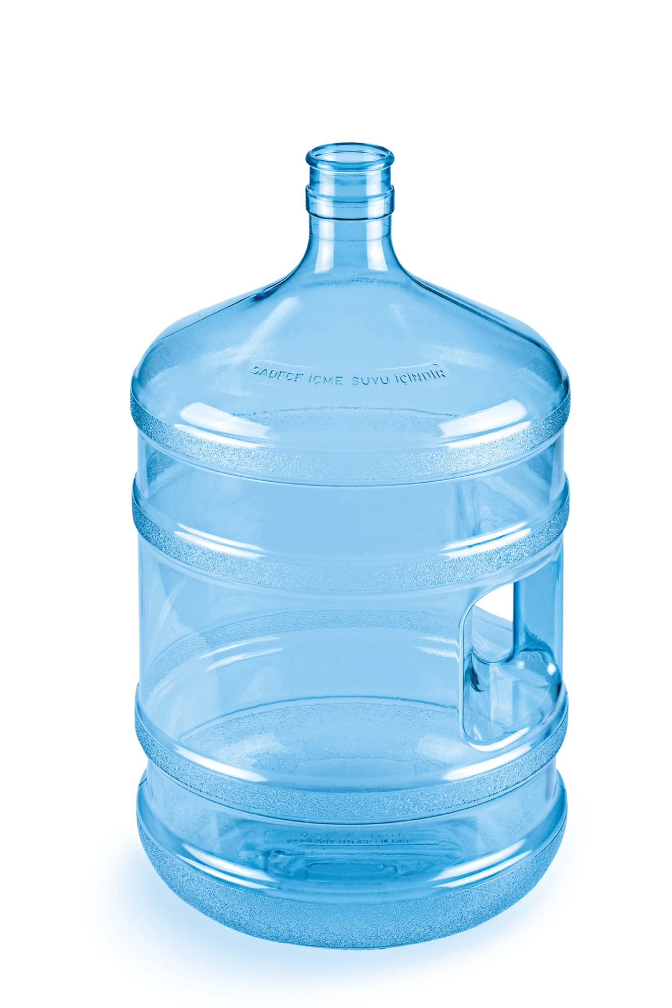 12 liters<br />
 ASE polycarbonate water bottles without handle